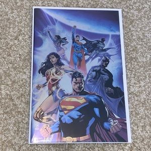 NWT Dark Crisis Special Edition #0 Cover B Virgin Foil Card Stock Variant